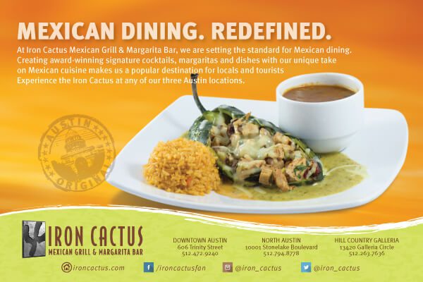 A poster of mexican cuisine with an image of a jalapeno.
