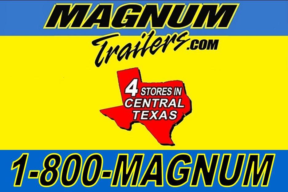 Magnum trailers. Com has a large selection of trailers for sale in central texas.