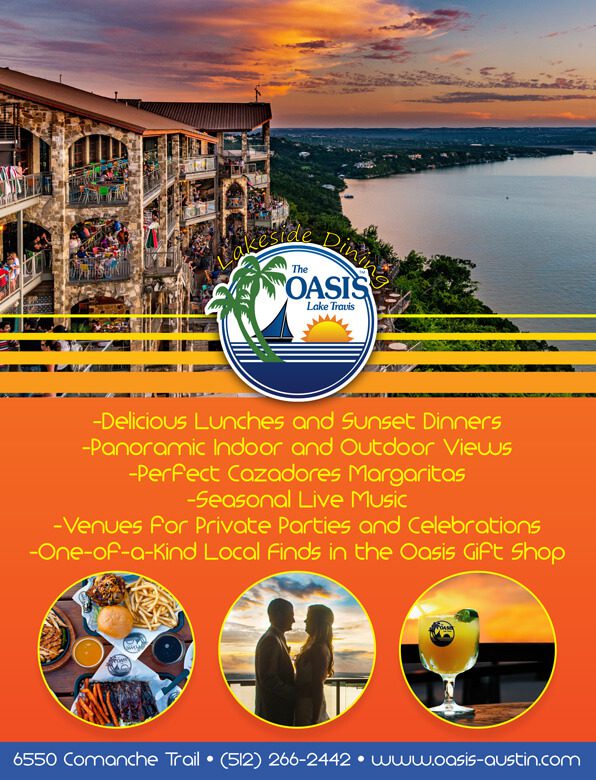 A flyer for the oasis resort.