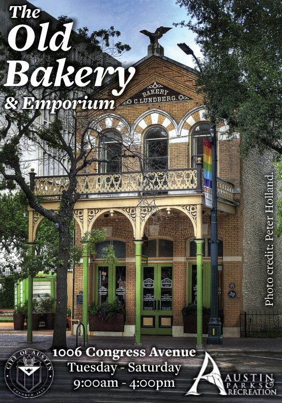 A bakery and emporium in the city.